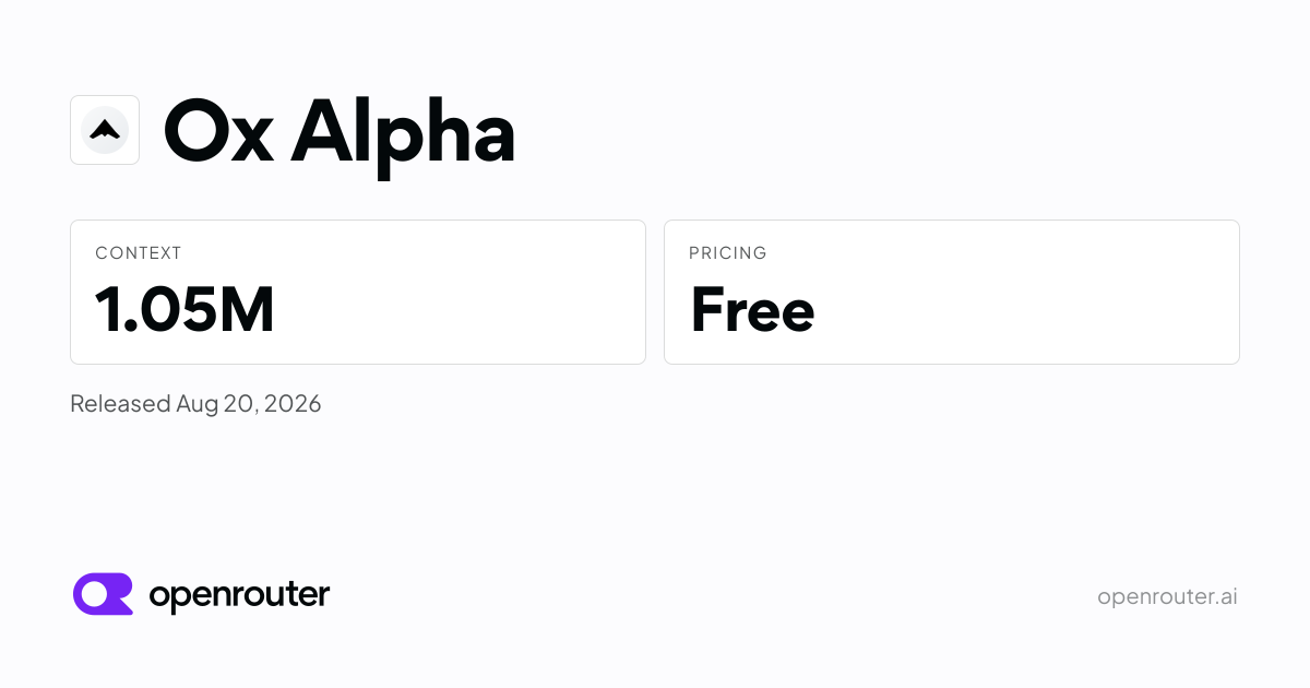 ox-alpha