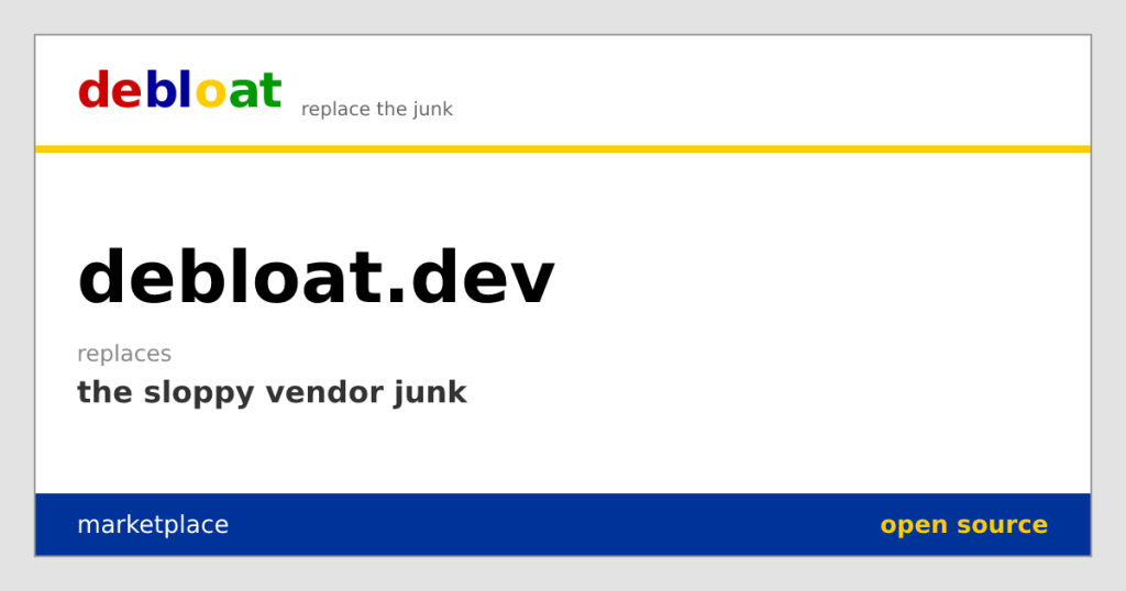 a-website-for-debloated-open-source-alternatives