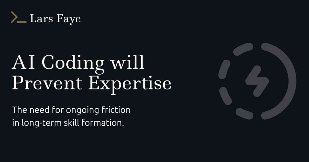 coding-expertise-is-going-to-collapse-from-ai-reliance