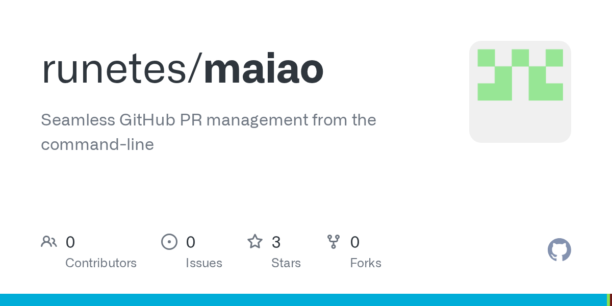 maiao:-gerrit-style-code-review-workflow-for-github,-gitlab,-gitea,-others