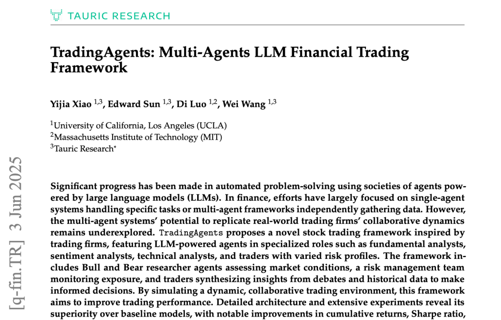 multi-agents-llm-financial-trading-framework