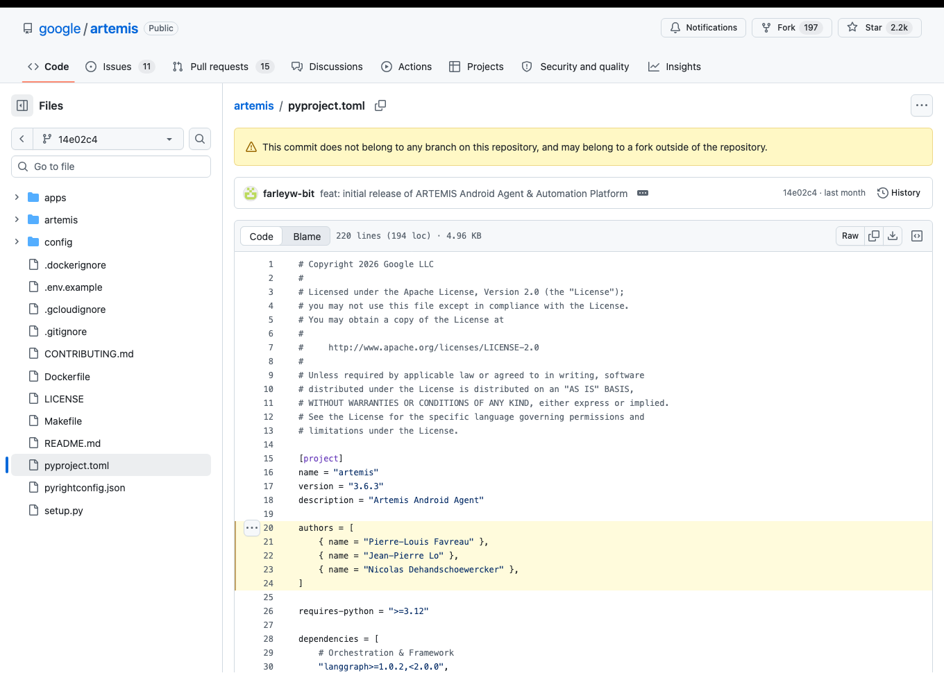 google-stole-open-source-code-without-crediting-the-authors-(artemis/minitap)