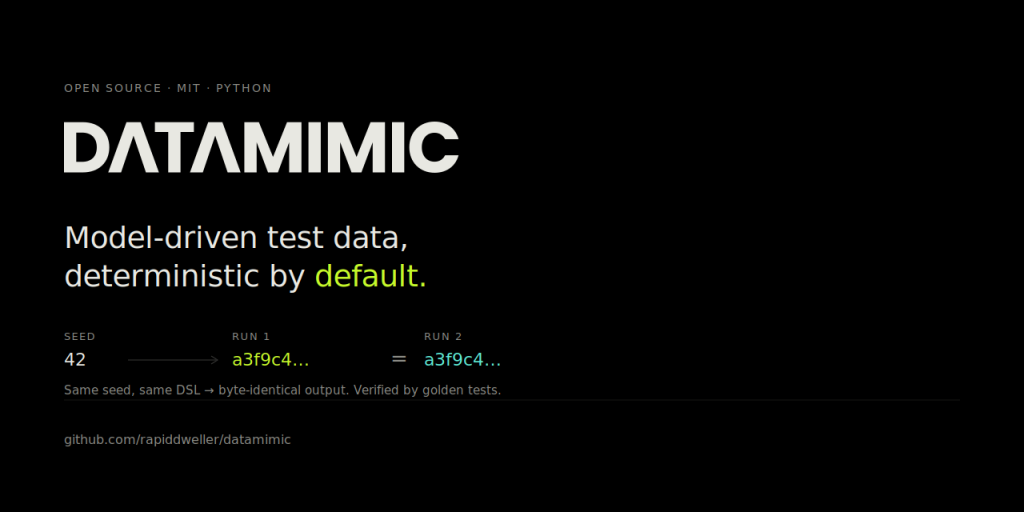 datamimic-–-don’t-let-your-coding-agent-invent-its-own-test-world