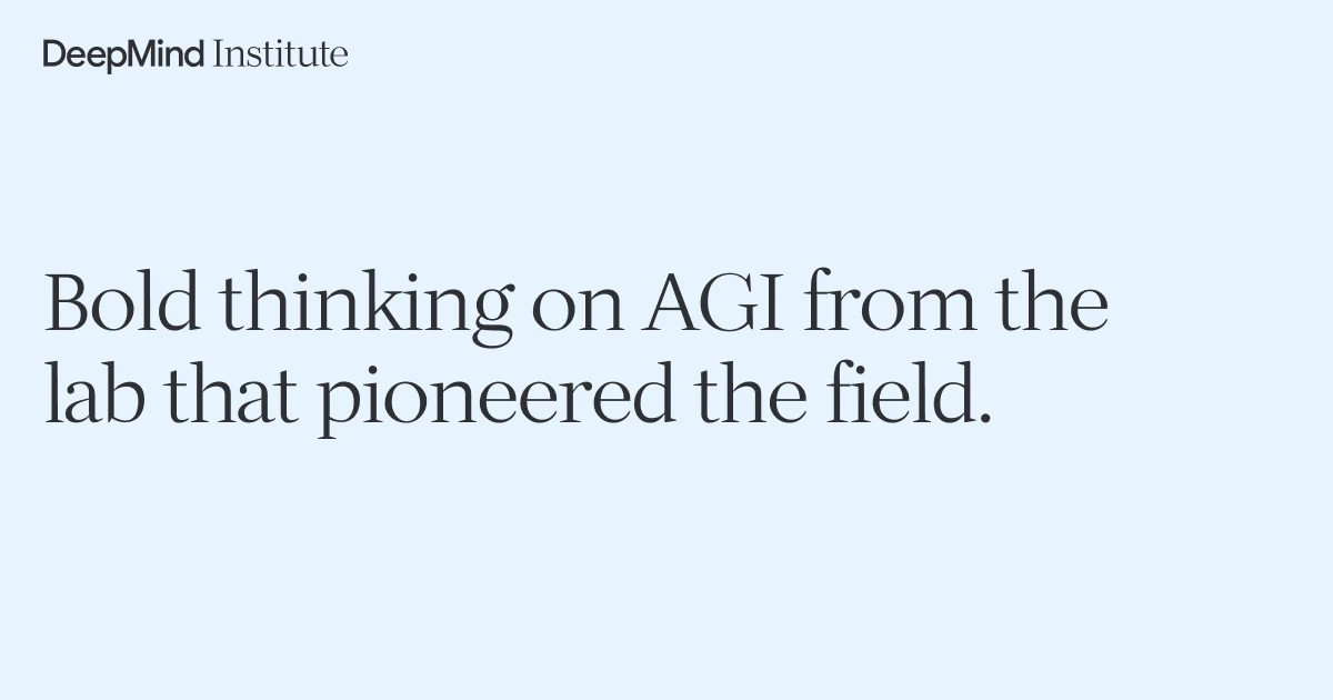 the-deepmind-institute
