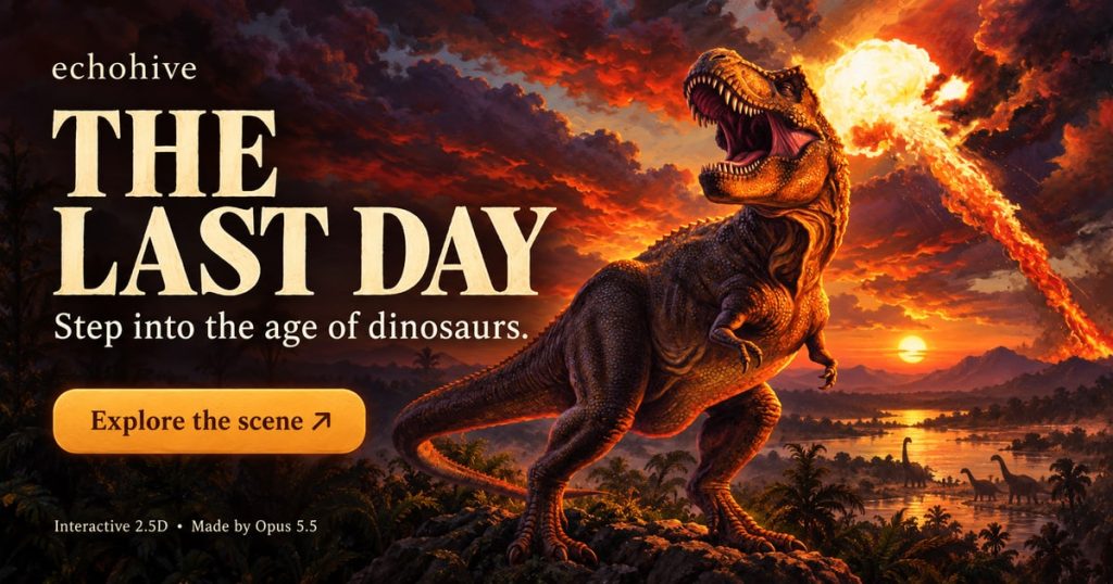 the-last-day-of-the-dinosaurs,-as-an-interactive-painting