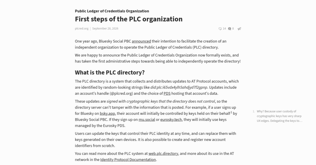 first-steps-of-the-plc-organization-–-independent-public-ledger-of-credentials