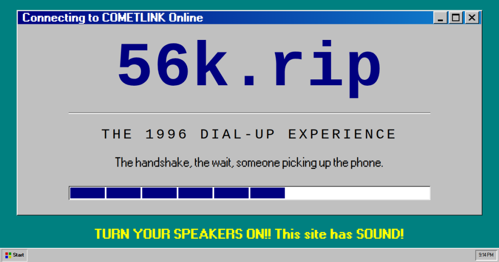 56k.rip-–-the-1996-dial-up-internet-experience