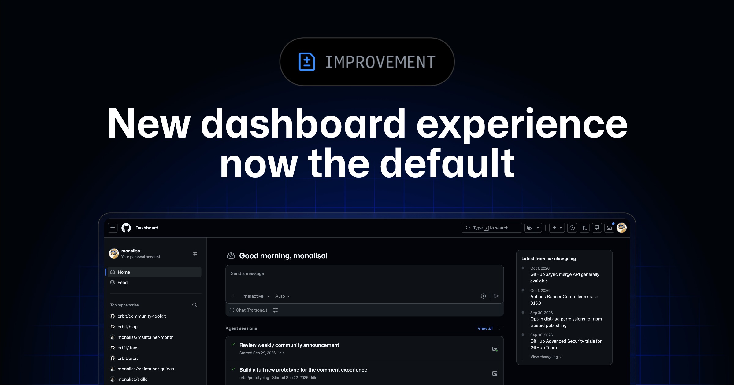 github’s-new-dashboard-experience-now-the-default
