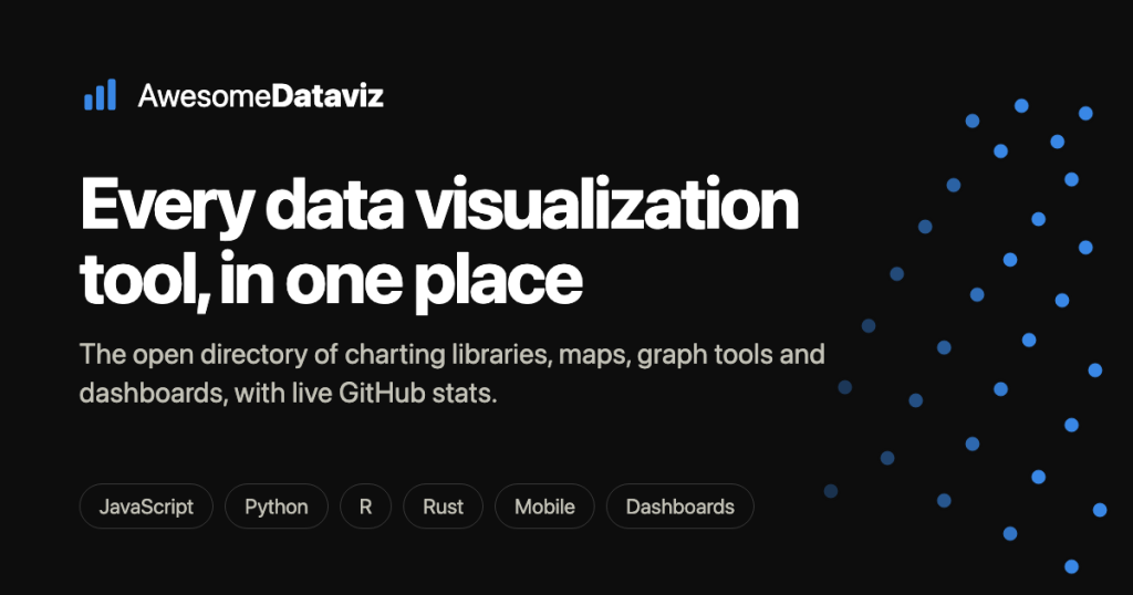 show-hn:-dataviz,-ranked-daily-from-github,-npm,-pypi-and-cran