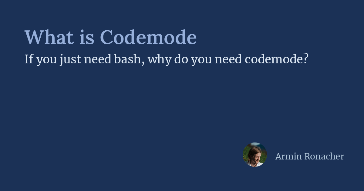 what-is-codemode
