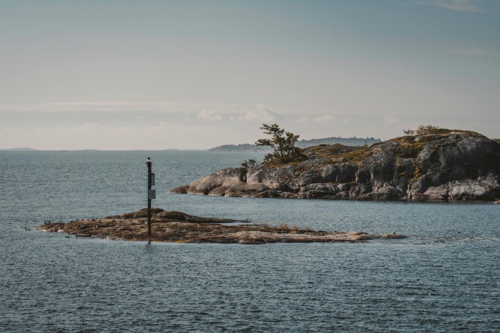 Kajak i skärgård