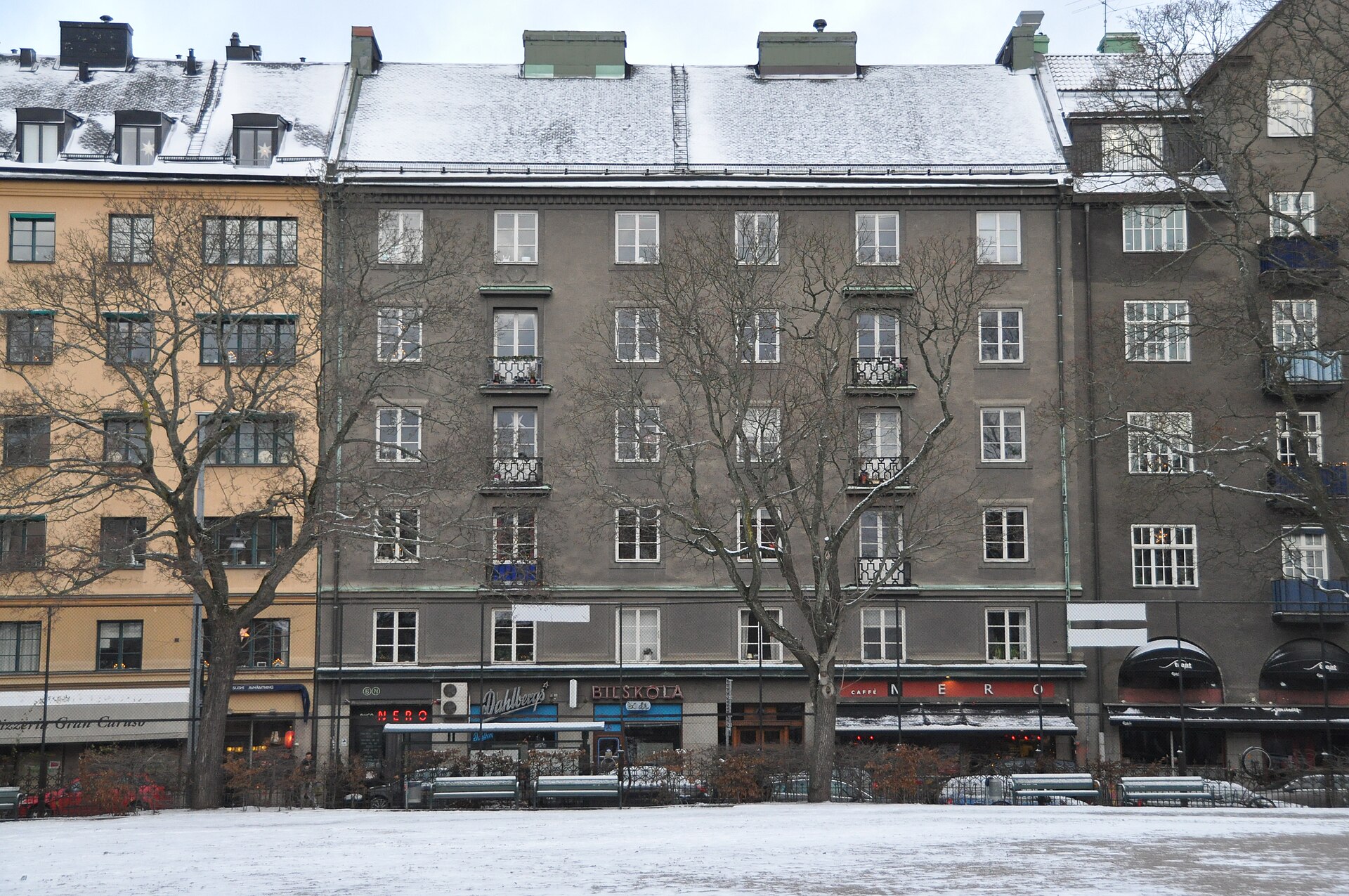 Stenstadshus vid Roslagsgatan i Sibirien