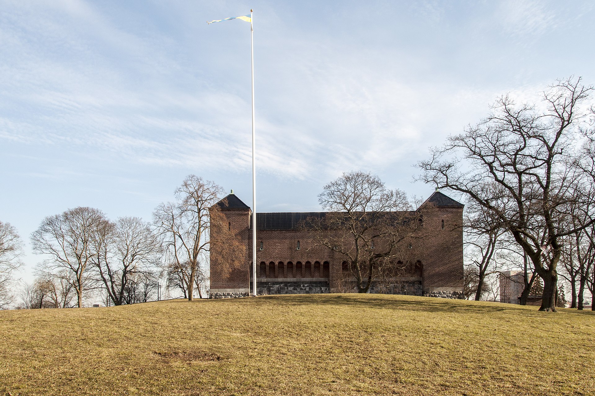 Vanadislundens vattenreservoar, kallad vattenborgen