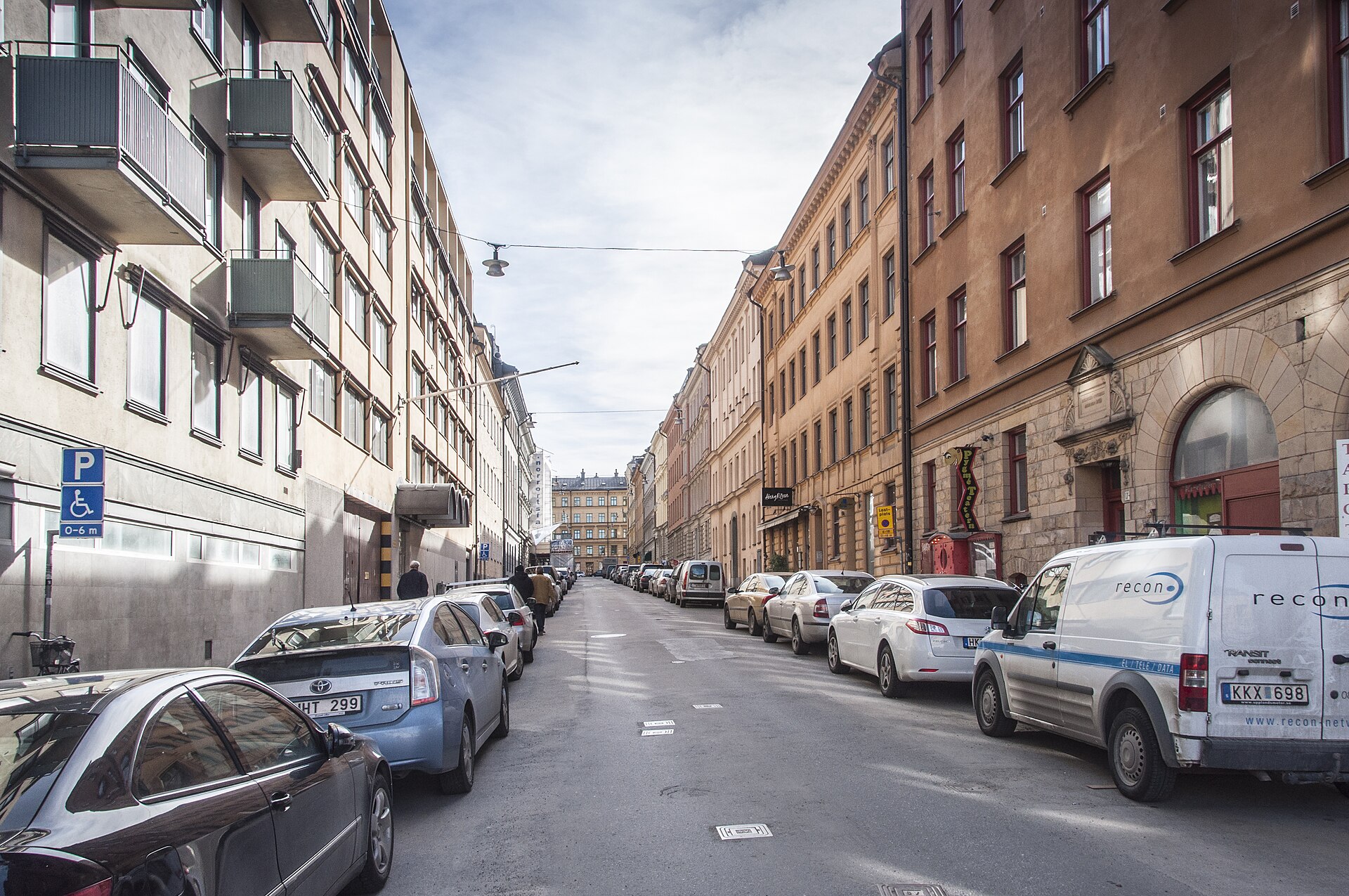 Vegagatan i Vasastan, Stockholm