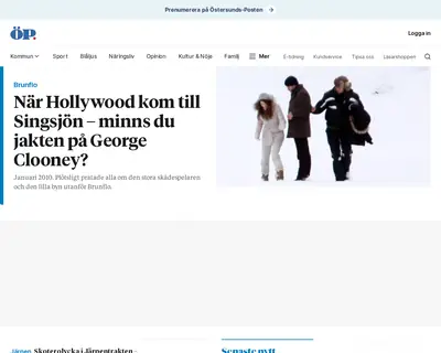 100procentostersund.se startsida 2023