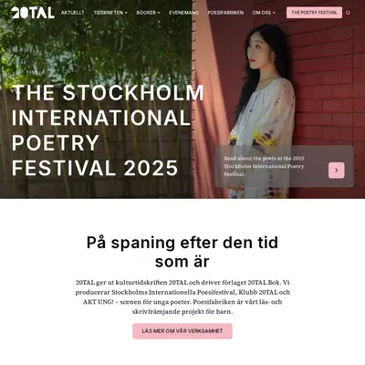 20TAL startsida 2026