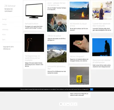 www.24timmar.se startsida 2019