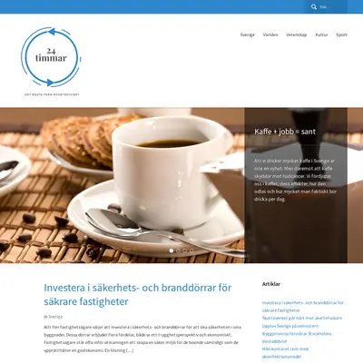 www.24timmar.se startsida 2025