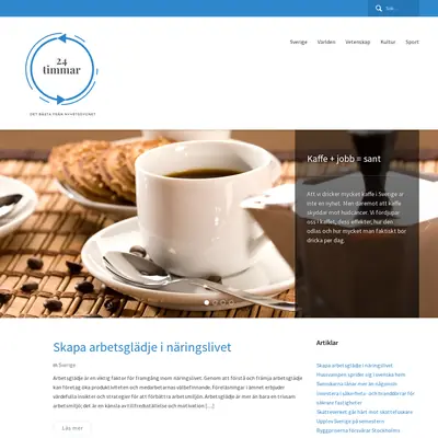 www.24timmar.se startsida 2026