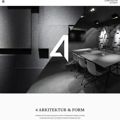 arkitektur & form startsida 2018