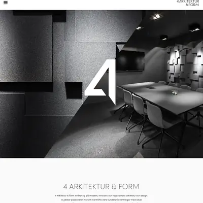 arkitektur & form startsida 2019