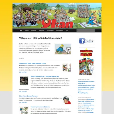 91:an startsida 2019
