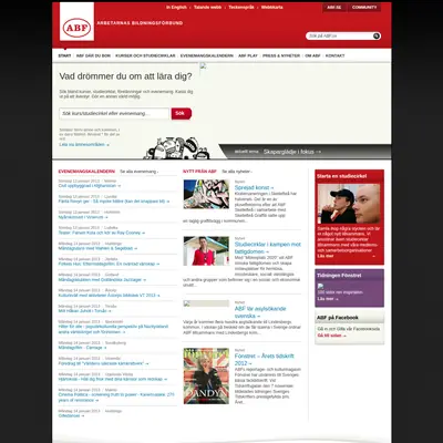 ABF Gällivare startsida 2013