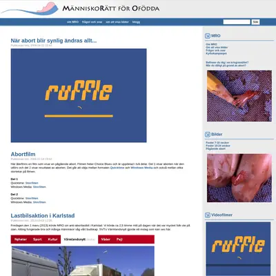 www.abortnej.se startsida 2013