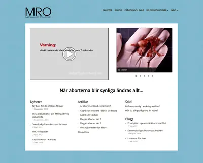 www.abortnej.se startsida 2014