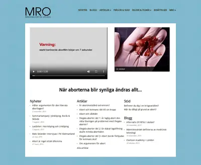 www.abortnej.se startsida 2016