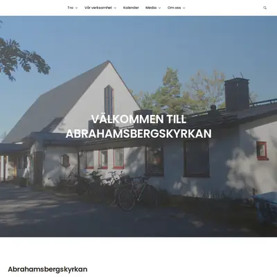 Livet i Abrahamsbergskyrkan startsida 2025