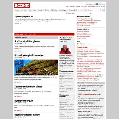 Accent startsida 2010