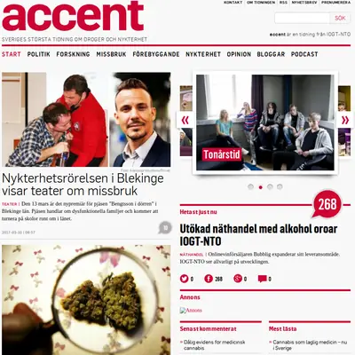 Accent startsida 2017