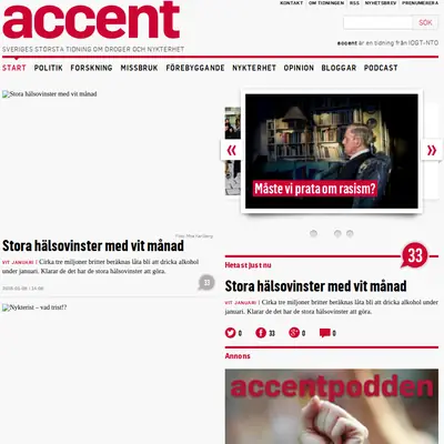 Accent startsida 2018