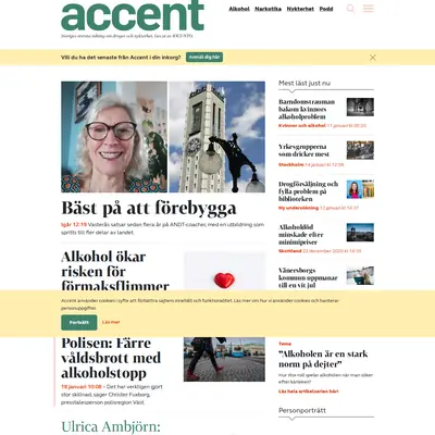Accent startsida 2021