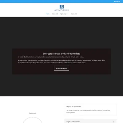actapublica.se startsida 2017