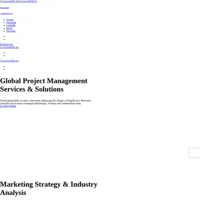 ActiveWeb startsida 2021