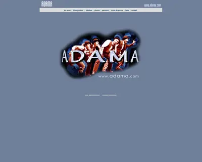 Adama startsida 2003
