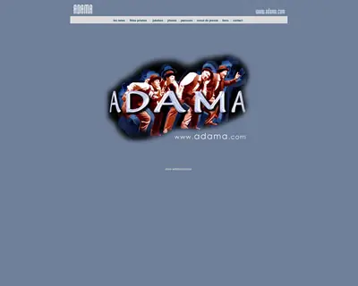 Adama startsida 2004
