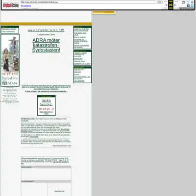 Bibelstudium för Sabbatsskolan startsida 2005