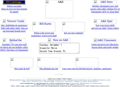 AEtv startsida 1998