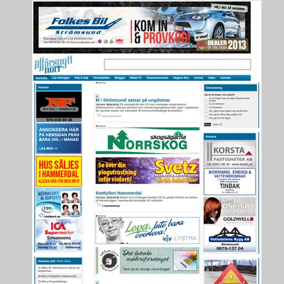 Affärsnytt Norr startsida 2014