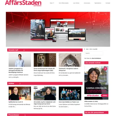 AFFÄRSSTADEN LINKÖPING startsida 2022