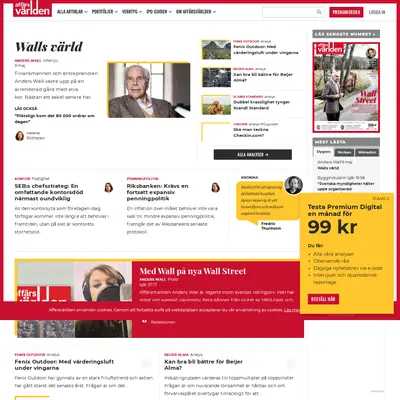 Affärsvärlden startsida 2021