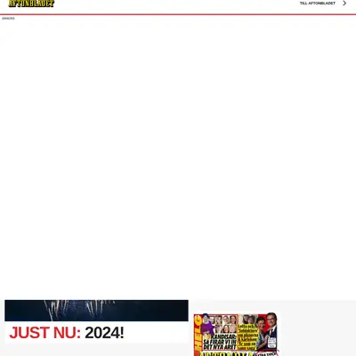 Aftonbladet startsida 2024