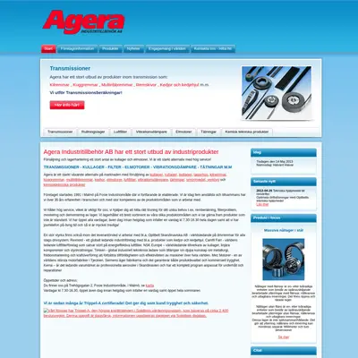 Agera startsida 2013