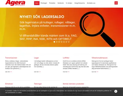 Agera startsida 2023