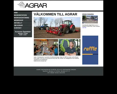 AGRAR startsida 2013