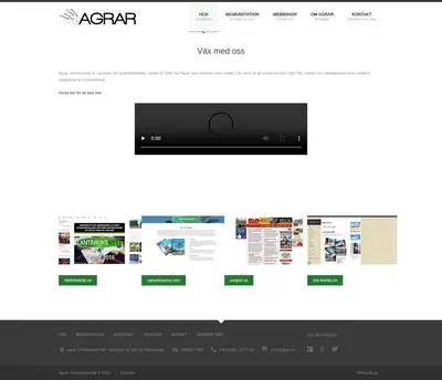 AGRAR startsida 2019