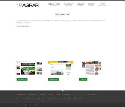AGRAR startsida 2023
